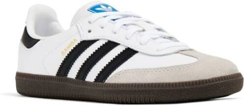 Adidas Kids Samba sneakers met 3 strepen Wit