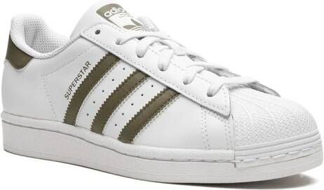 Adidas Kids Super-Star low-top sneakers Wit