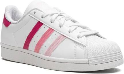 Adidas Kids Super-Star low-top sneakers Wit