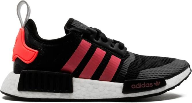 Adidas "NMD_R1 Core Black Signal Pink Cloud White sneakers" Zwart