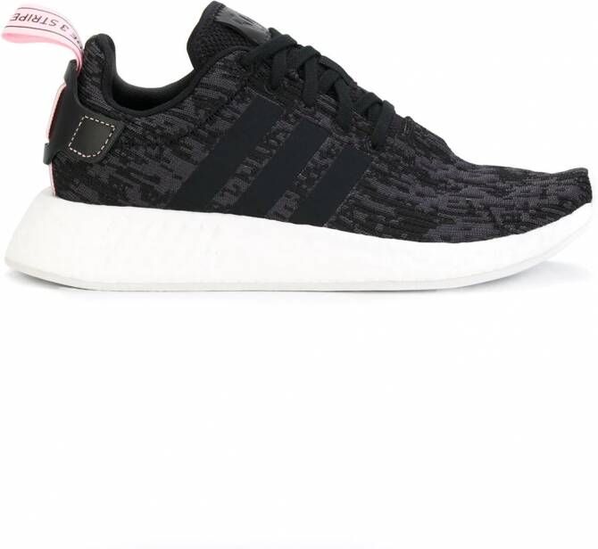 Adidas NMD_R2 Primeknit sneakers Zwart