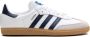 Adidas Samba OG "Cloud White Night Indigo Gum" sneakers Wit - Thumbnail 1