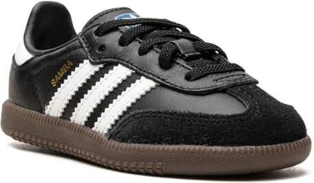 Adidas Kids Samba OG EL I "Black White Gum" sneakers Zwart