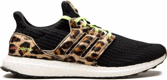 adidas Ultraboost DNA sneakers met luipaardprint Zwart