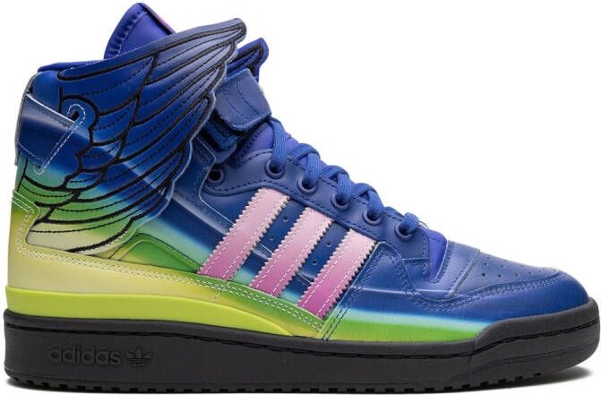 Adidas jeremy scott dames hot sale blauw