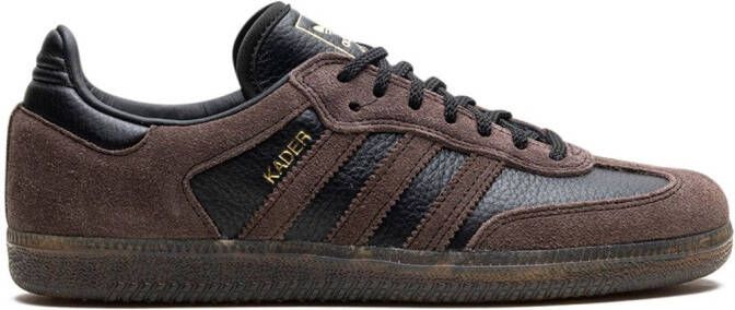 Adidas x Kader Samba ADV "Kader Sylla Core Black Brown Gum" sneakers Bruin