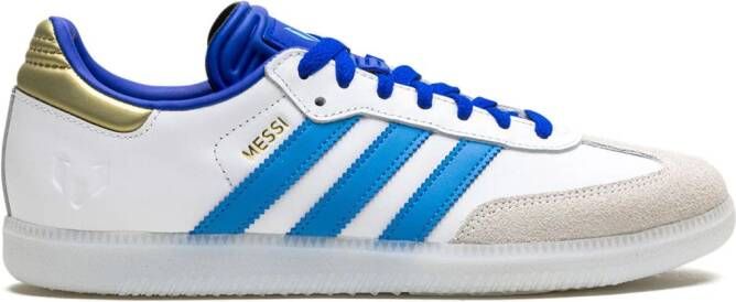 adidas x Lionel Messi Samba sneakers Wit