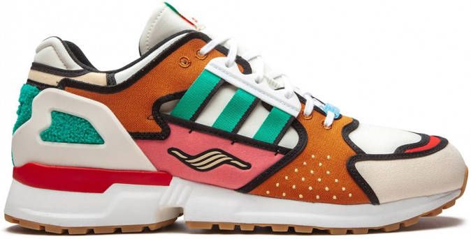 Adidas "x The Simpsons ZX 1000 Krusty Burger sneakers" Wit