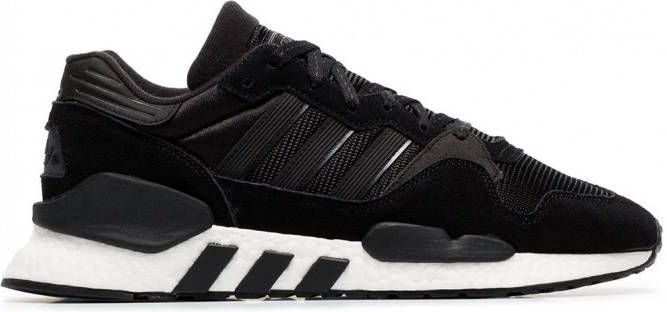 Adidas zwarte ZX930 suède sneakers