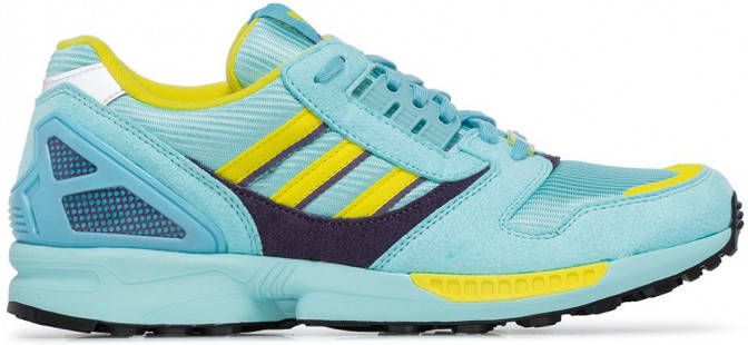 adidas ZX 8000 suède sneakers Blauw