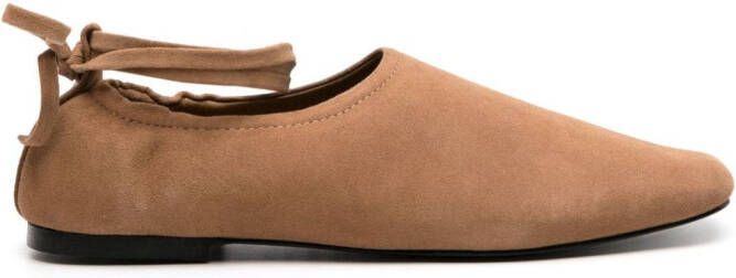 A.EMERY Pinta leren loafers Beige