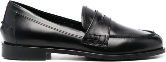 Aeyde Loafers met ronde neus Zwart