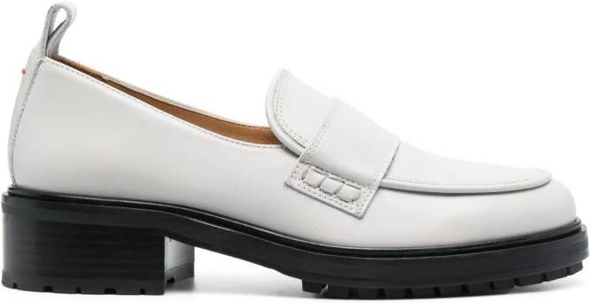 Aeyde Ruth loafers met ronde neus Grijs