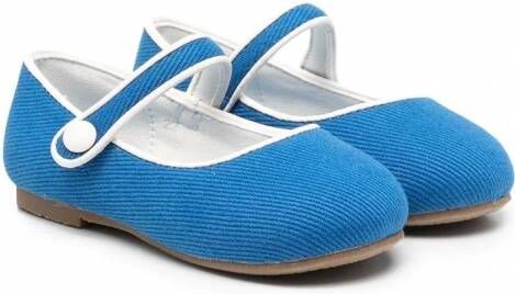 Age of Innocence Ballerina's met ronde neus Blauw