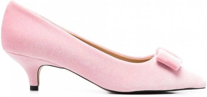 Age of Innocence Jacqueline pumps verfraaid met strik Roze