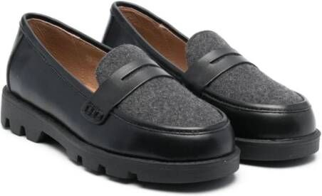 Age of Innocence Leren loafers Zwart