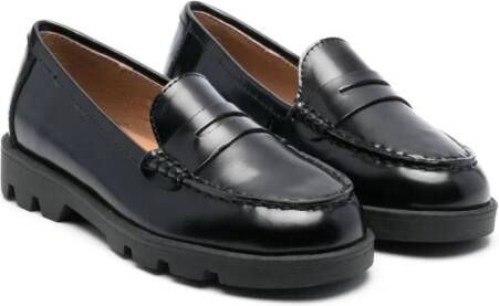 Age of Innocence Leren loafers Zwart