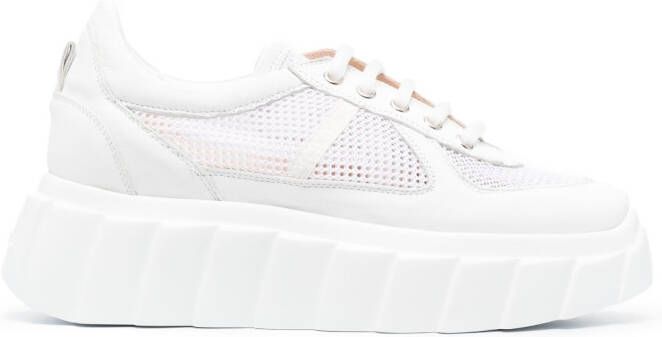 AGL Blondie mesh low-top sneakers Wit