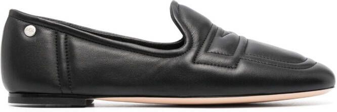 AGL Leren loafers Zwart