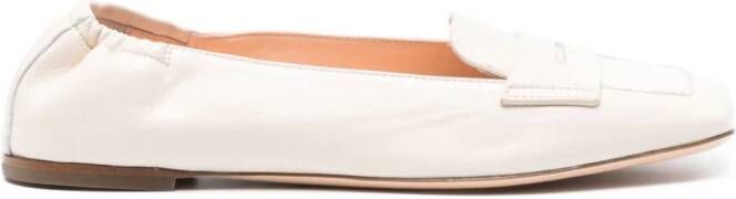 AGL Rina Moc leren ballerina's Beige