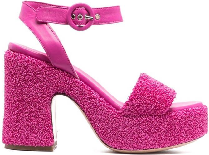 AGL Sista Zerby leren sandalen Roze