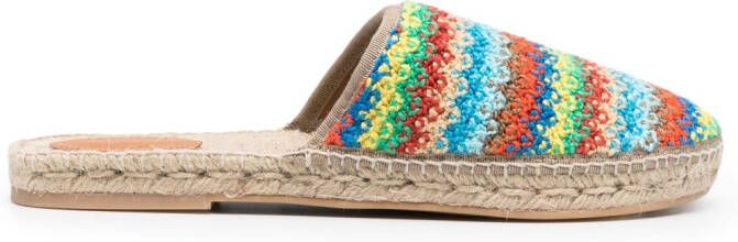 Alanui Over The Rainbow espadrilles Blauw