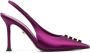 Alevì Satijnen slingback pumps Paars - Thumbnail 1