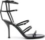 Alexander McQueen Leren sandalen Zwart - Thumbnail 1