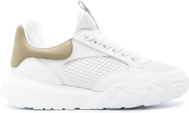 Alexander McQueen Chunky sneakers met vlakken Wit