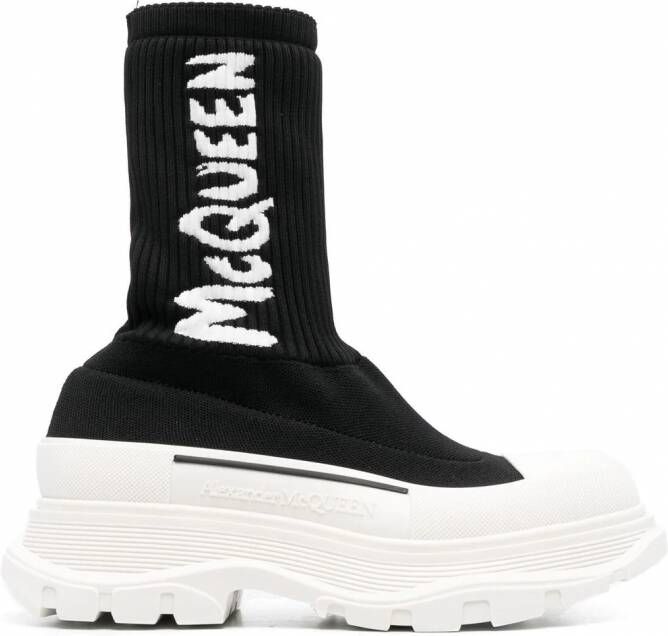 Alexander McQueen Tread soklaarzen Zwart