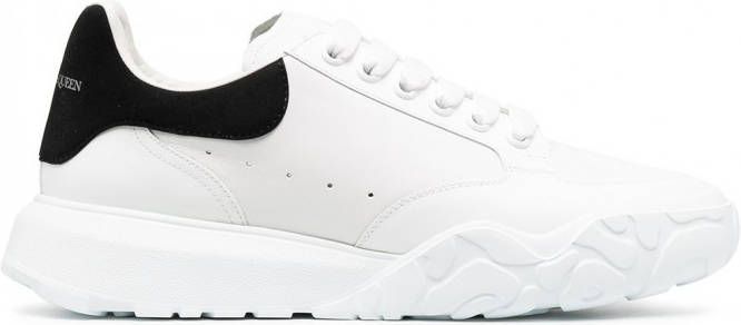 Alexander McQueen Court low-top sneakers Wit