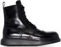 Alexander McQueen Derby schoenen met chunky zool Zwart - Thumbnail 1