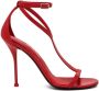 Alexander McQueen Harness leren sandalen Rood - Thumbnail 1