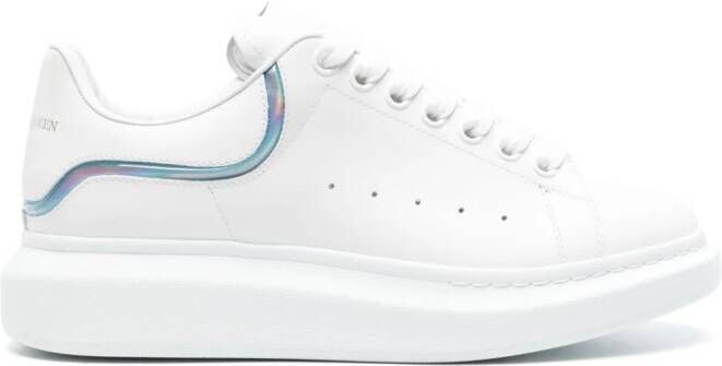 Alexander McQueen Leren sneakers Wit