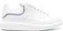 Alexander McQueen Oversized leren sneakers Wit - Thumbnail 1