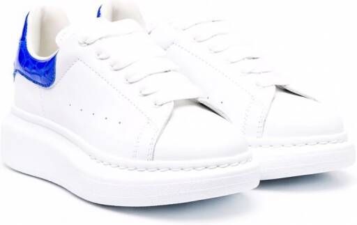 Alexander McQueen Kids Low-top sneakers Wit