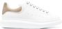 Alexander McQueen Larry leren sneakers Wit - Thumbnail 1