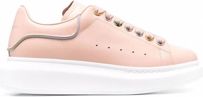 Alexander McQueen Leren sneakers Roze