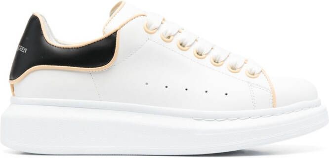 Alexander McQueen Leren sneakers Wit