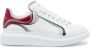 Alexander McQueen Oversized leren sneakers Wit - Thumbnail 1