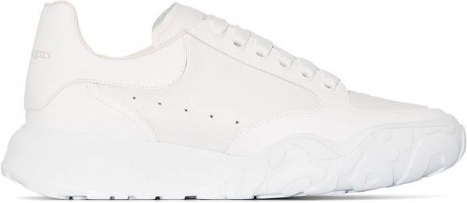 Alexander McQueen Oversized Court sneakers Wit