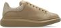 Alexander McQueen Oversized leren sneakers Beige - Thumbnail 1