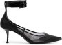 Alexander McQueen Punk pumps met enkelbandje Zwart - Thumbnail 1