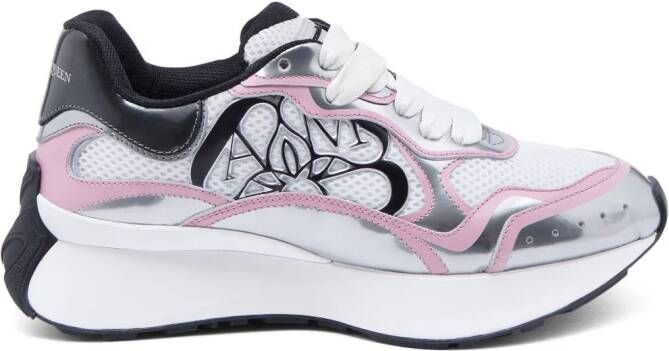 Alexander McQueen Sneakers met logo Wit