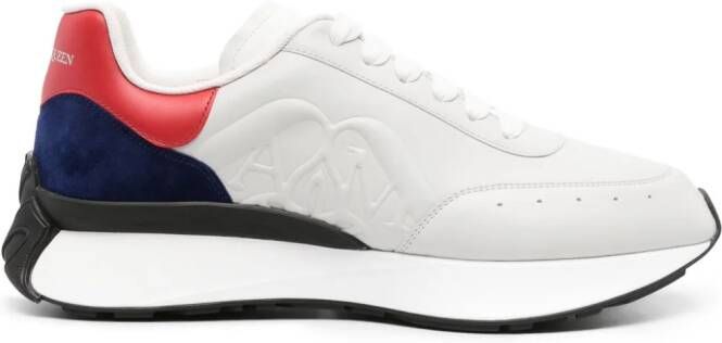 Alexander McQueen Sprint Runner low-top sneakers Wit