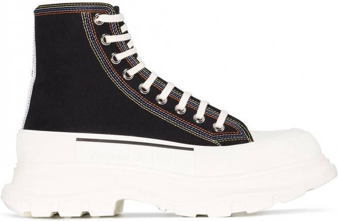 Alexander McQueen Tread Slick sneakers Zwart