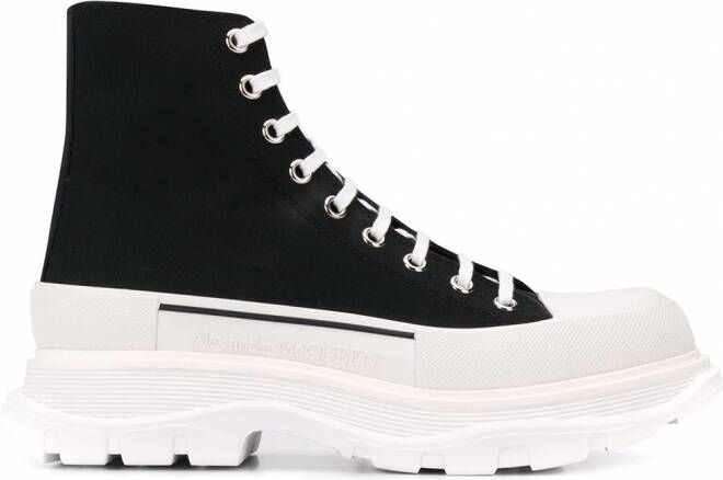 Alexander McQueen Tread Slick sneakers Zwart