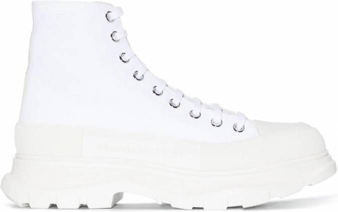 Alexander McQueen Tread Slick low-top sneakers Wit