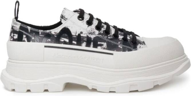 Alexander McQueen Tread Slick sneakers Wit