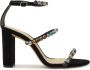 Alexandre Birman Alexa sandalen met kristallen Zwart - Thumbnail 1